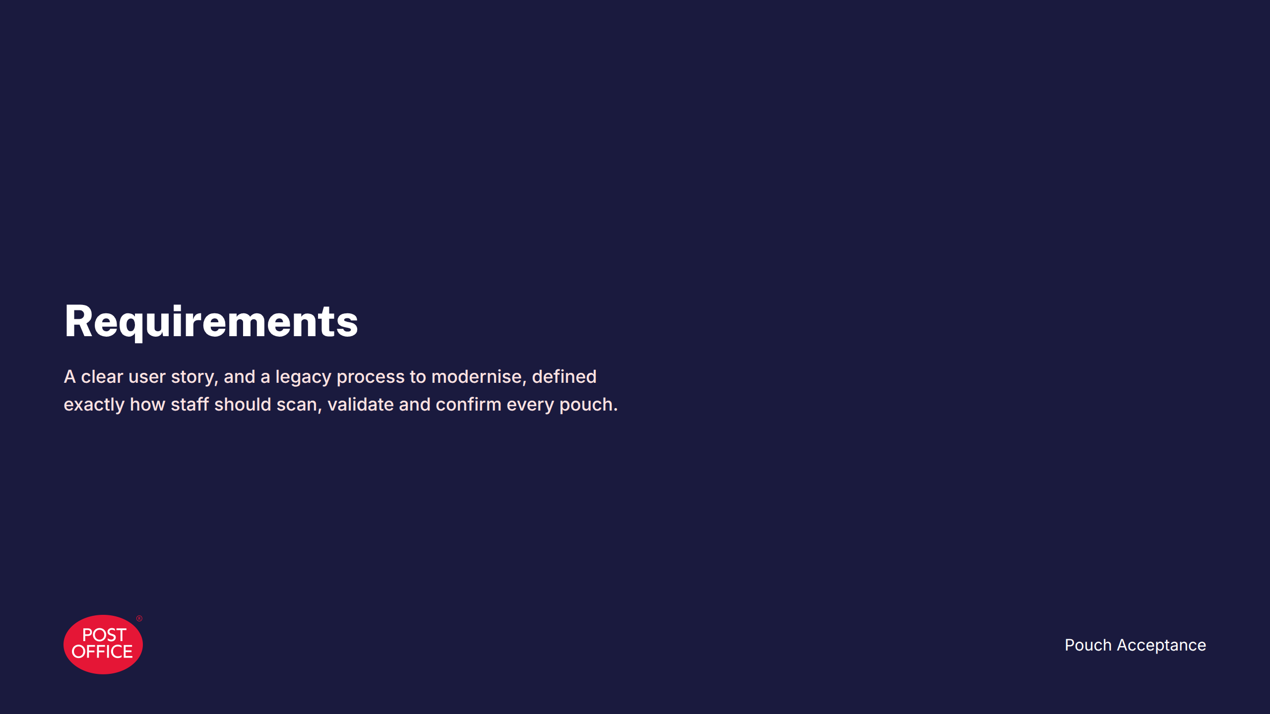 Requirements