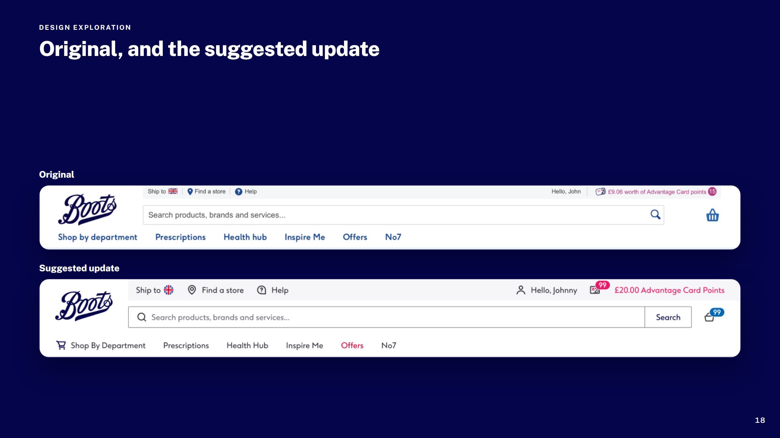 Original vs. Suggested