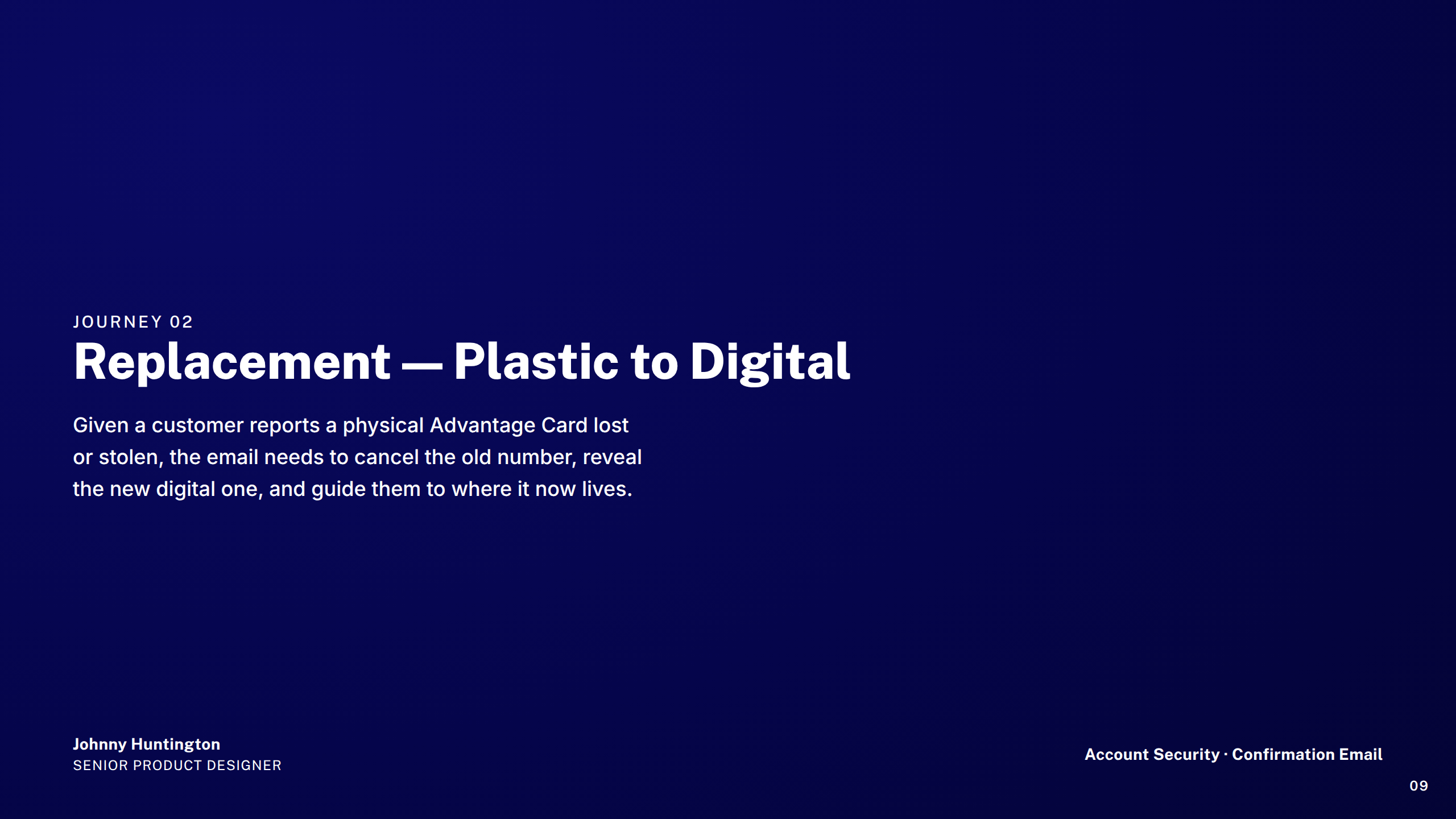 Section: Replacement Plastic to Digital