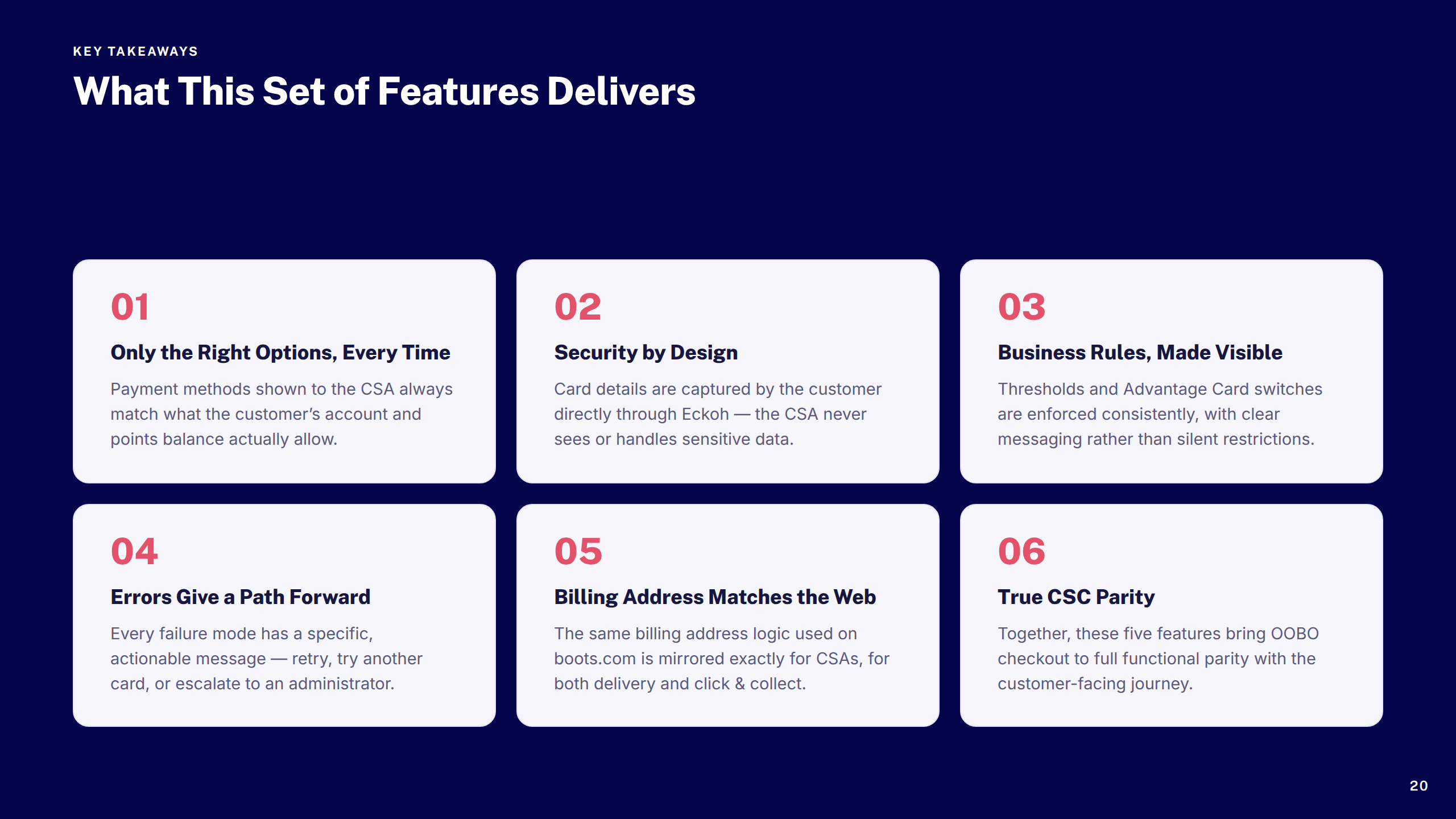 Key Takeaways