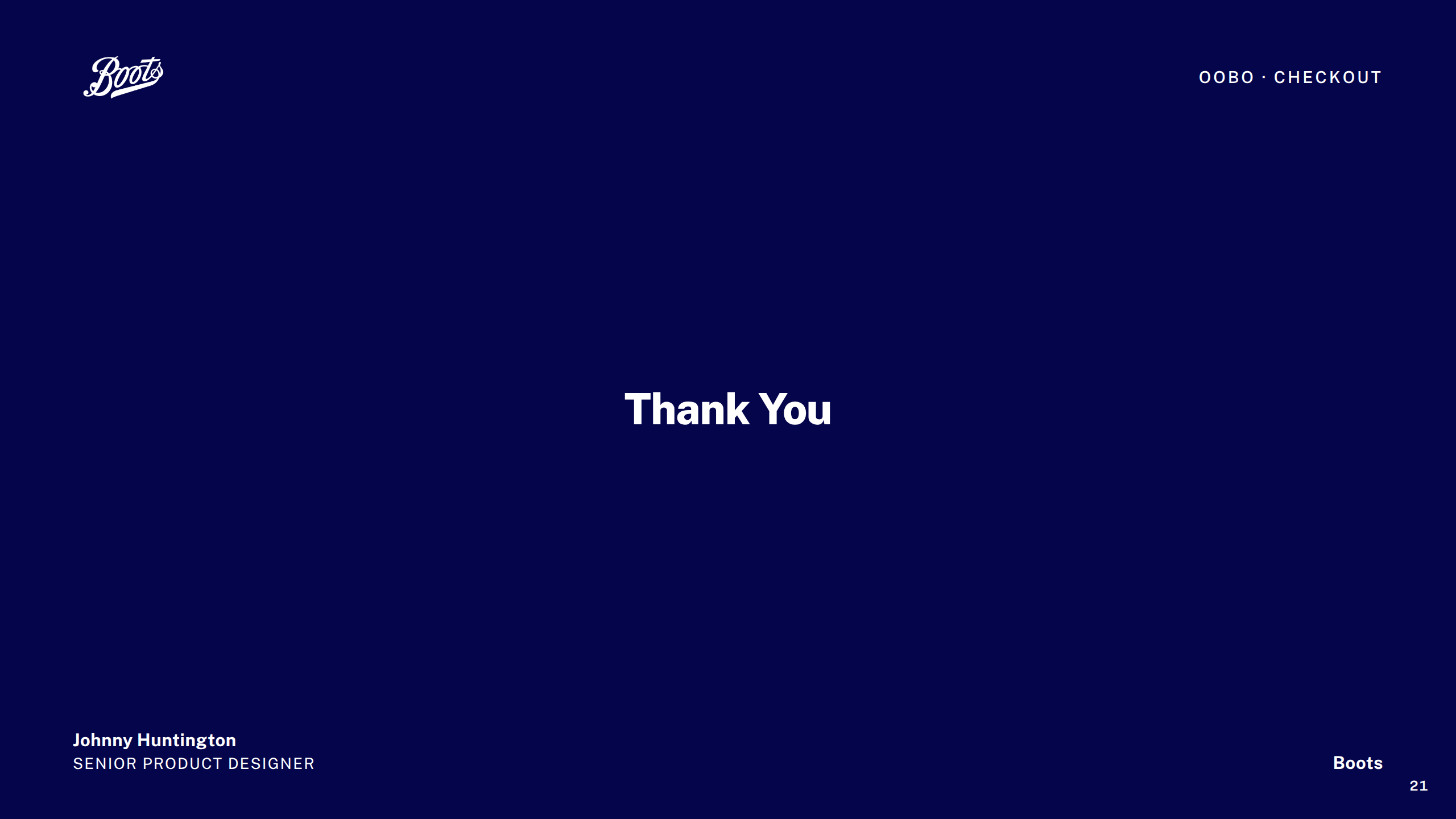 Thank You