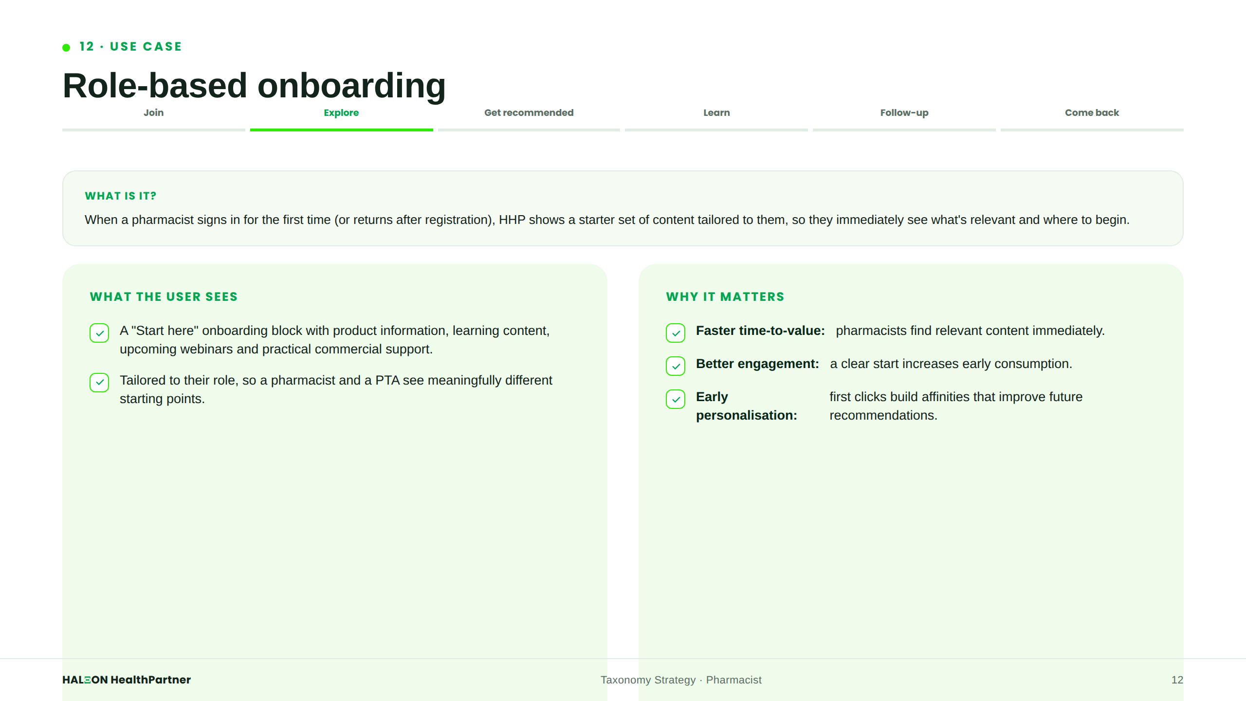 Role-Based Onboarding