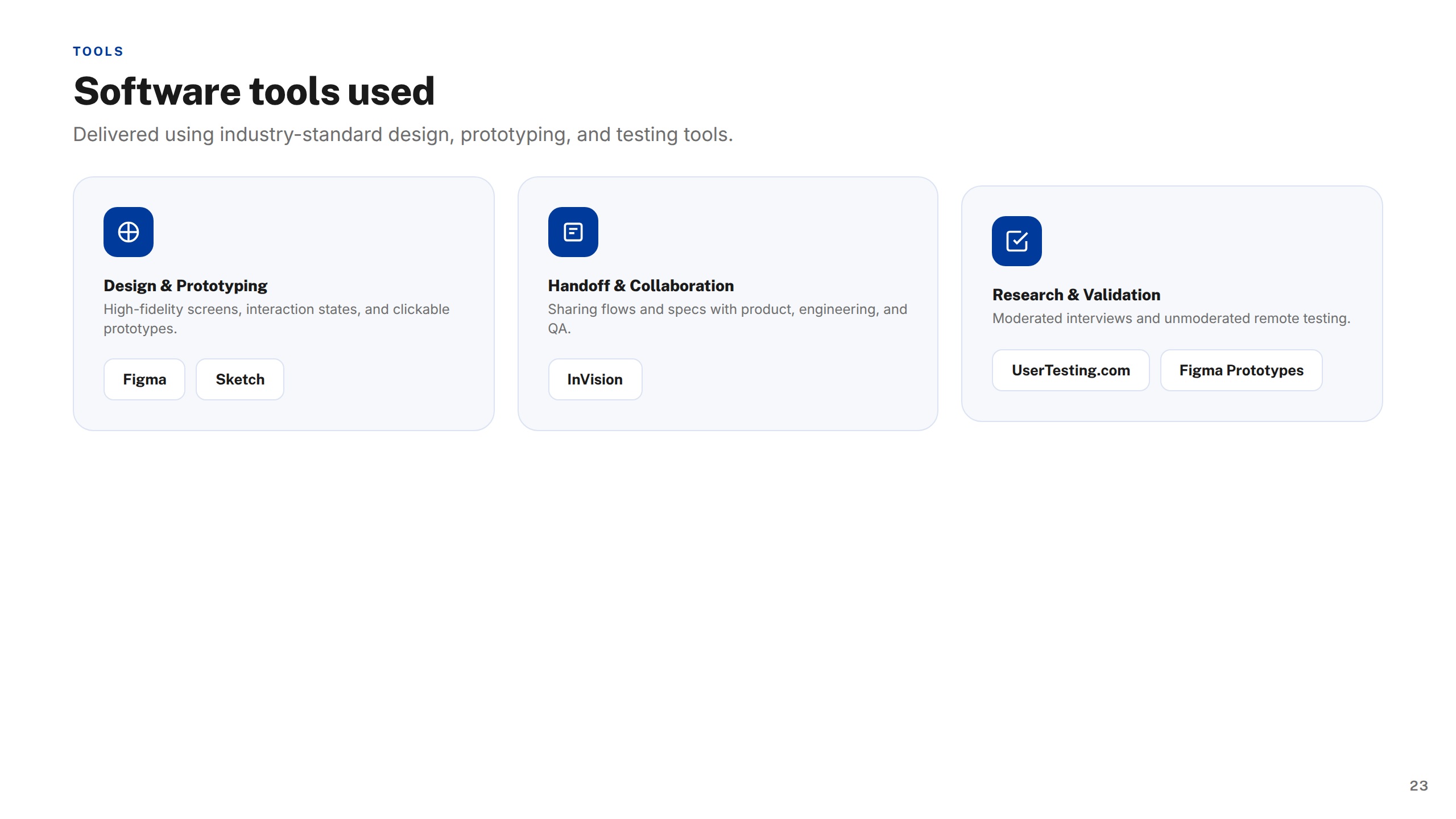 Tools Used