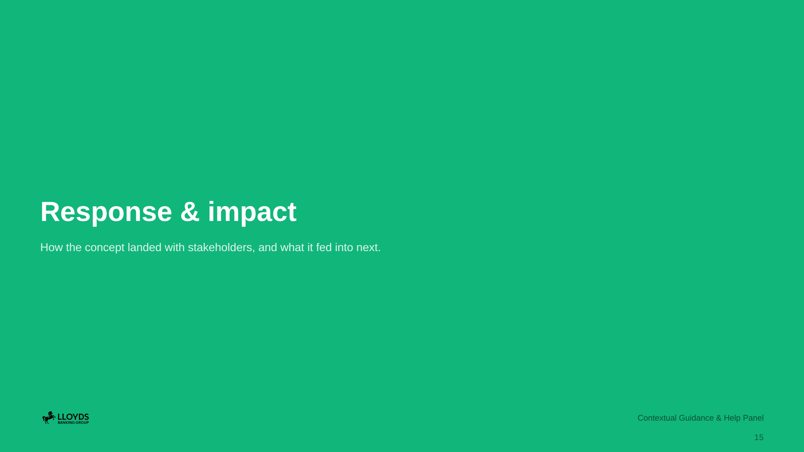 Response & Impact