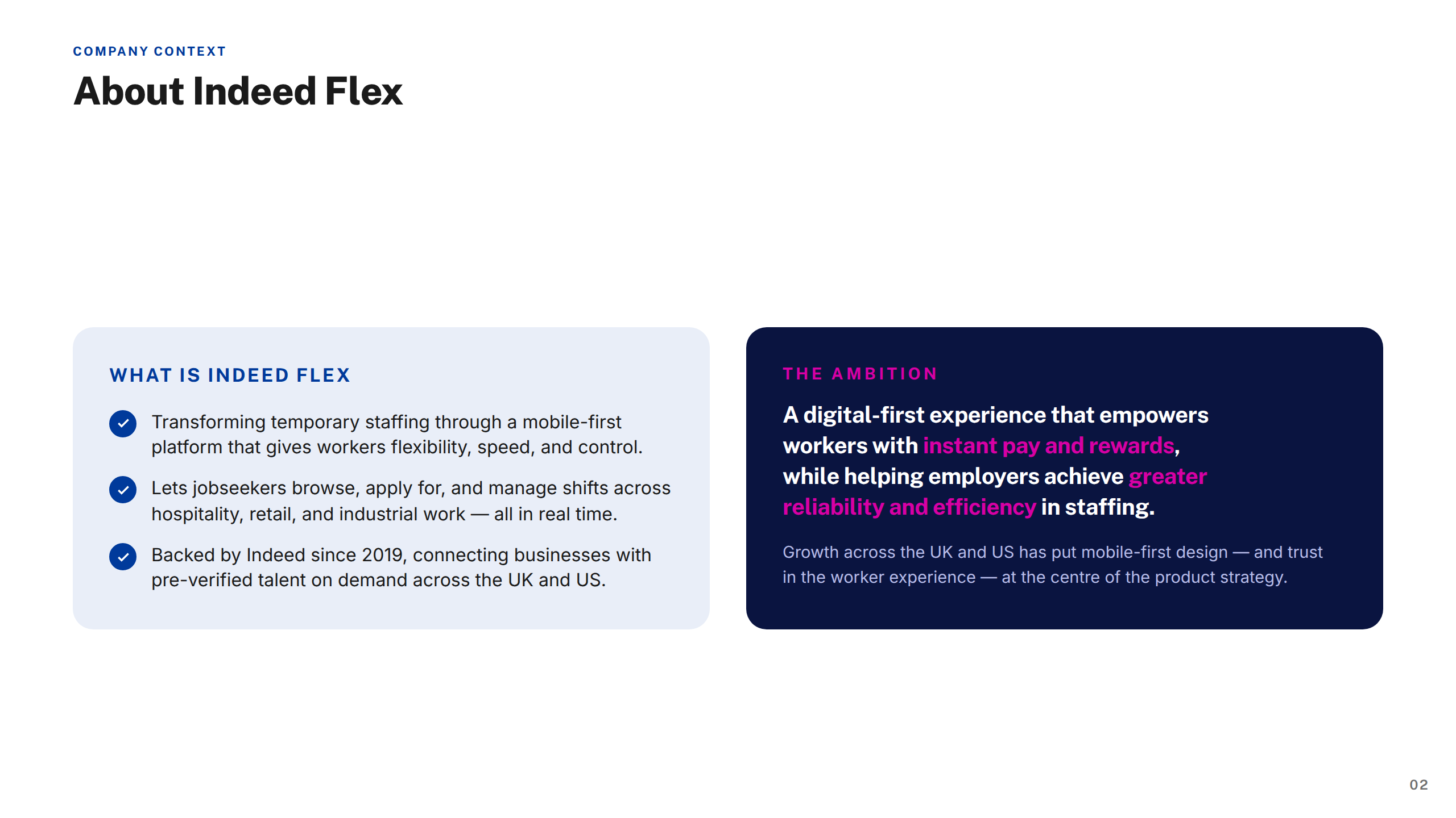 About Indeed Flex